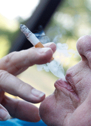 Smoking increases your risk of developing osteoporosis